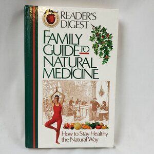 Readers Digest Family Guide to Natural Medicine Hardback Health Book